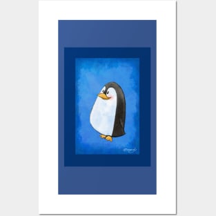 Smiley Penguin! Posters and Art